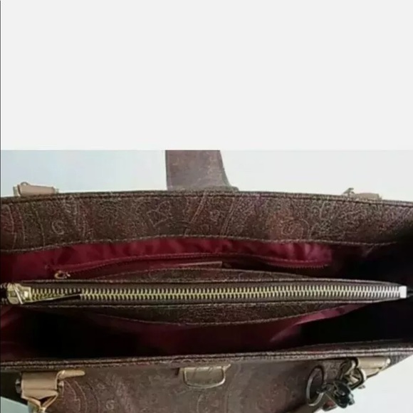 Auth PH19 Etro Paisley tote bag shoulder bag - Picture 4 of 10